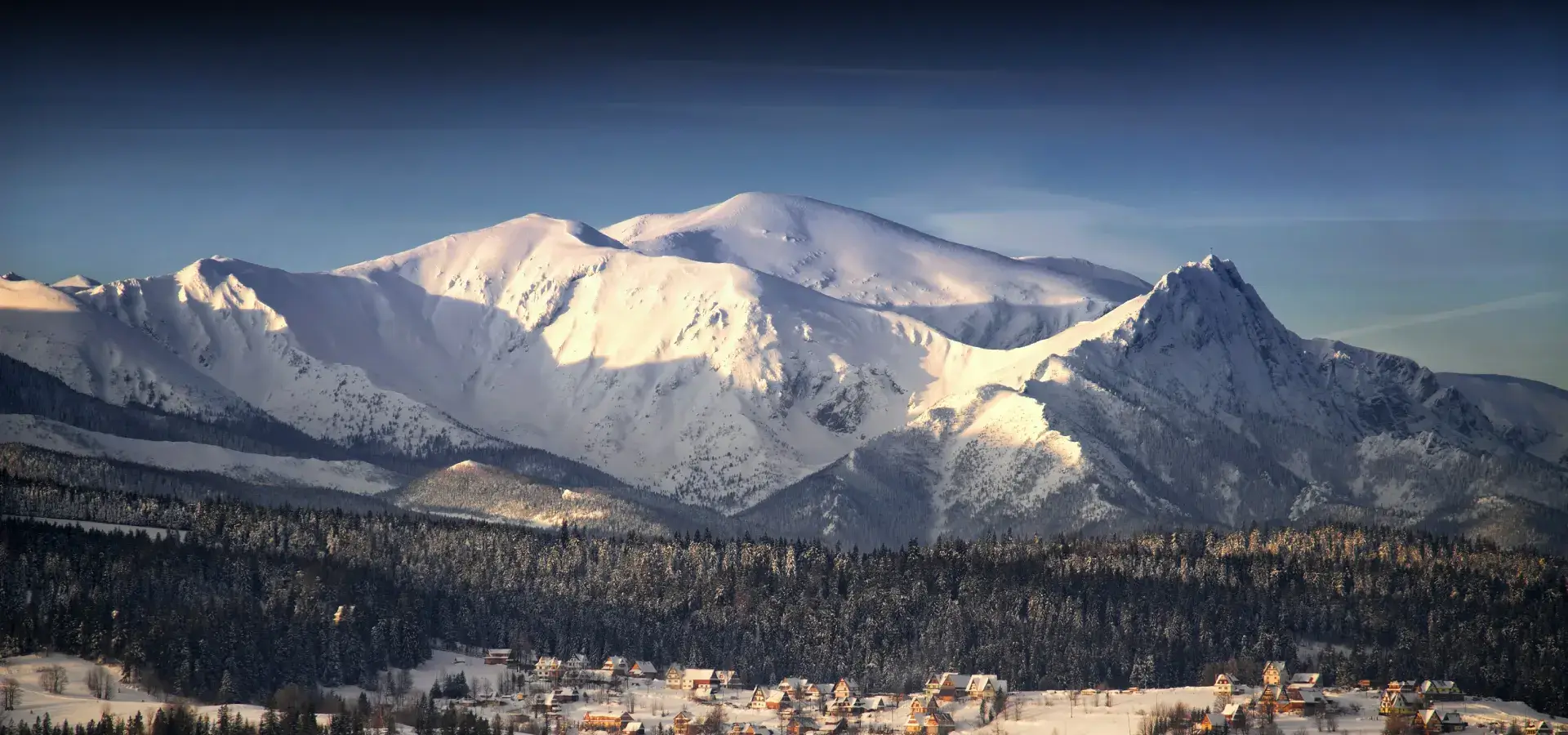 Paysage hivernal autour de Montenero Resort&SPA